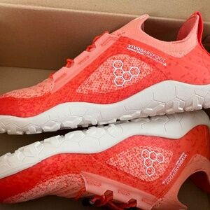 Brand new Vivo Barefoot sneakers red orange